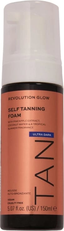 Revolution Golw Self Tanning Mousse Ultra Dark