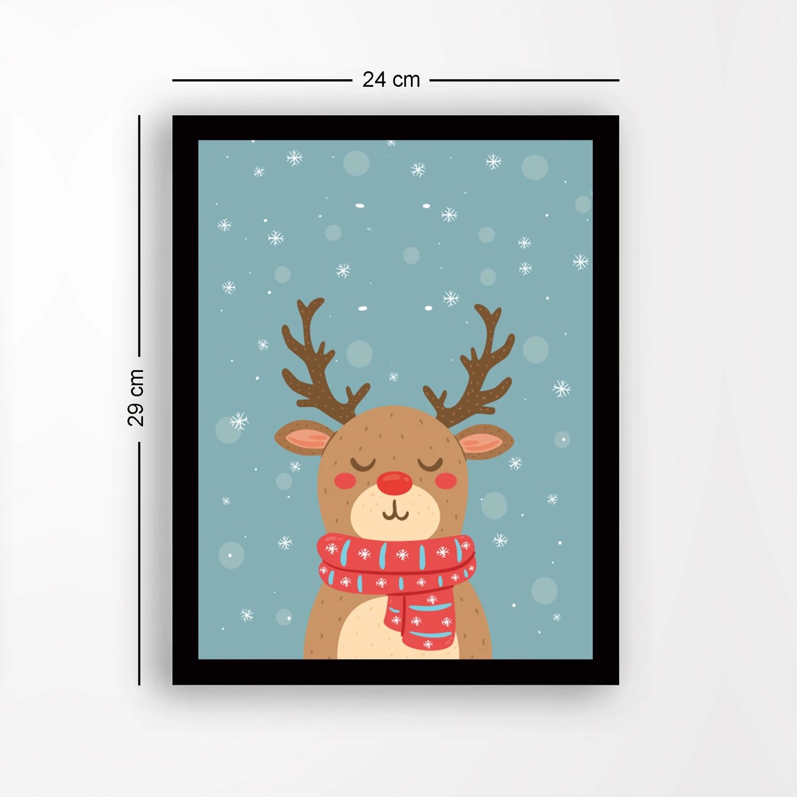 Pikturë dekorative me kornizë MDF, shumëngjyrëshe, Wallity, SC466878