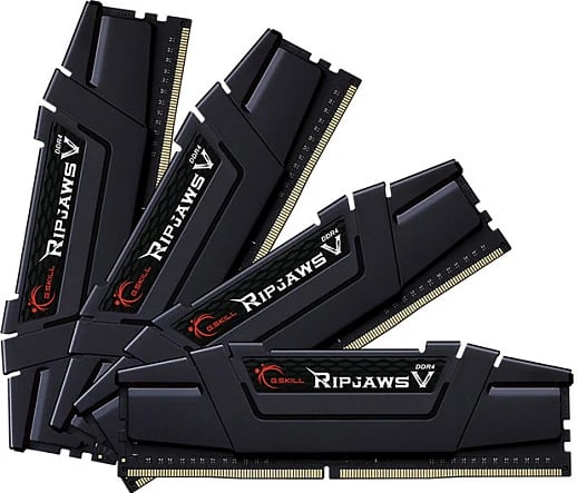 RAM Memorje G.Skill Ripjaws V KIT 128GB (4x32GB) DDR4 2666MHz CL19, e zezë