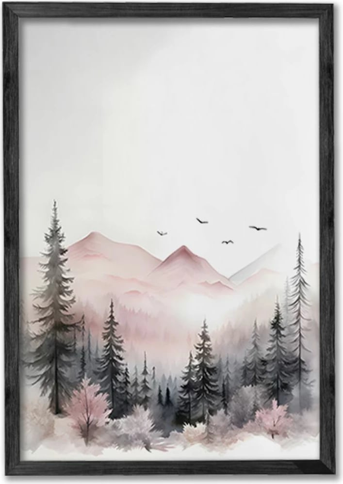 Pikturë dekorative me kornizë (3 copë), Wallity, Ersy3Syhcrv57