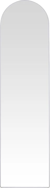 Pasqyrë dyshemeje Plaza, alumin, ngjyrë e bardhë, 40x28x150cm