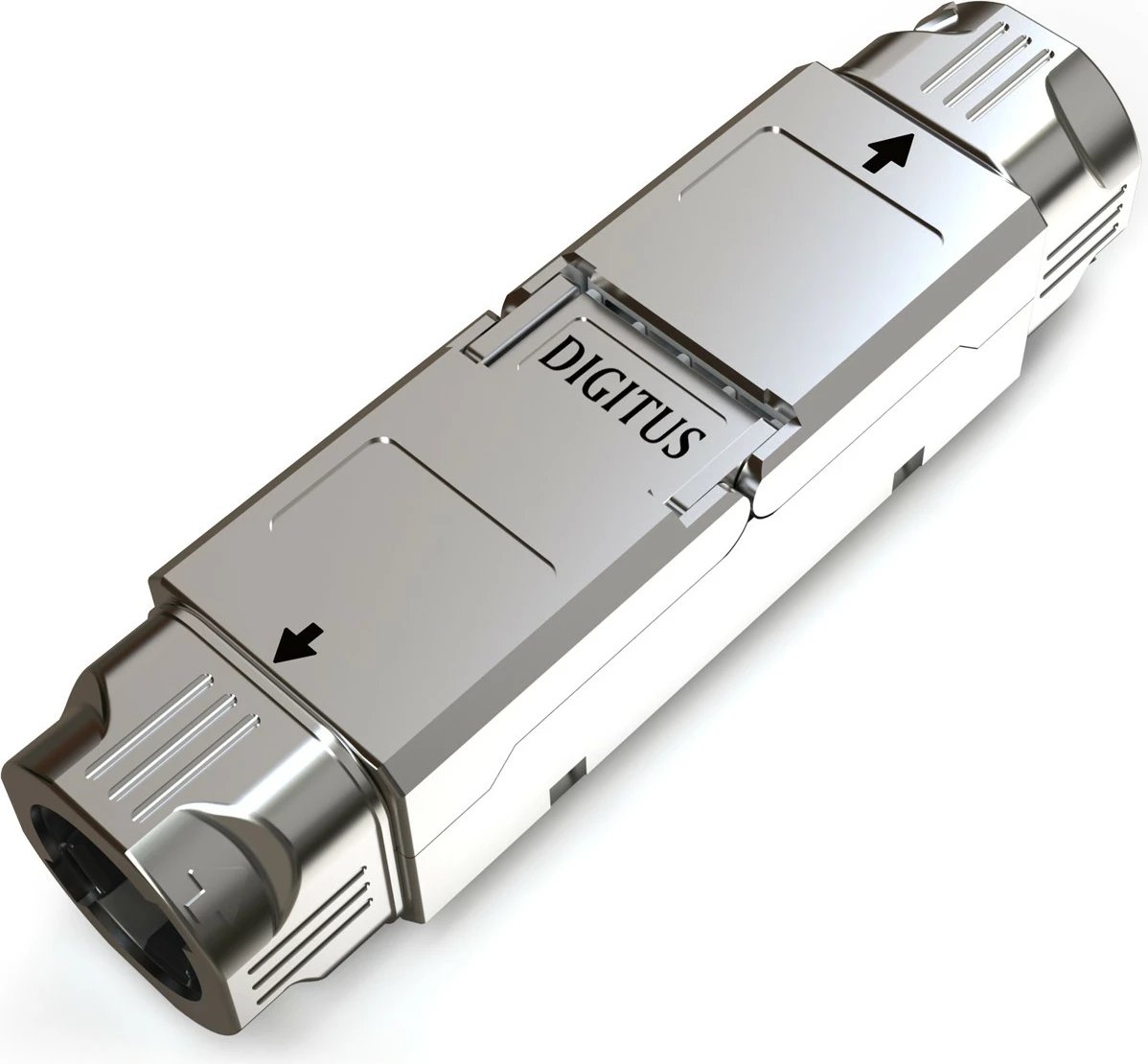 Konektor rrjetit Digitus Cat6a, për terren, 500 MHz, çelik inox