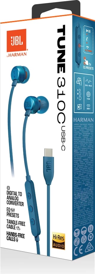 Kufje Me Kabëll JBL TUNE 310 C