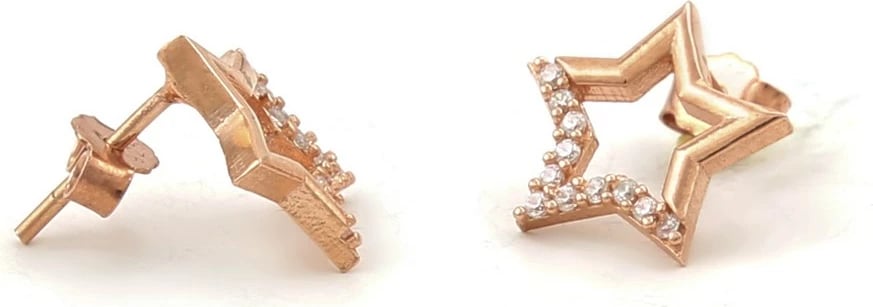 Set varëse dhe vathë argjendi, ngjyrë rozë e artë, Jumeon, 10602YILDIZ