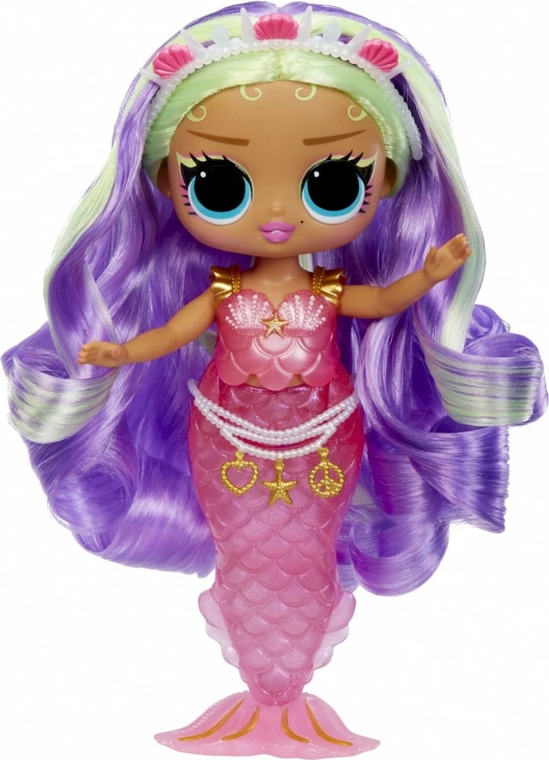 Kukull L.O.L. Surprise Tweens Mermaid Cleo Cove, me bisht që ndryshon ngjyrë