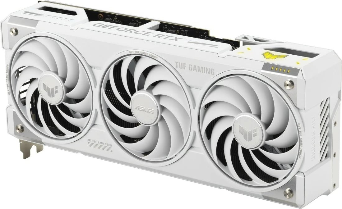 Kartelë grafike Asus TUF Gaming GeForce RTX 5070 Ti OC BTF 16GB GDDR7 256-bit PCIe 5.0 e bardhë