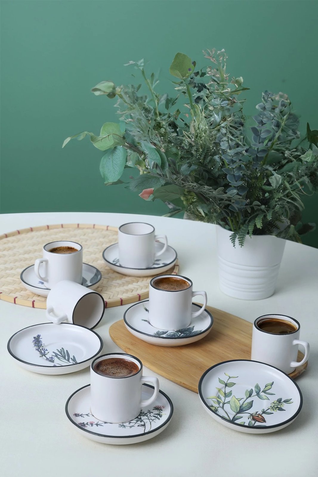 Set filxhanash kafeje (12 copë), Hermia Concept, X00018723