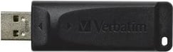 Pendrive Verbatim Slider 64GB, USB 2.0, e zezë