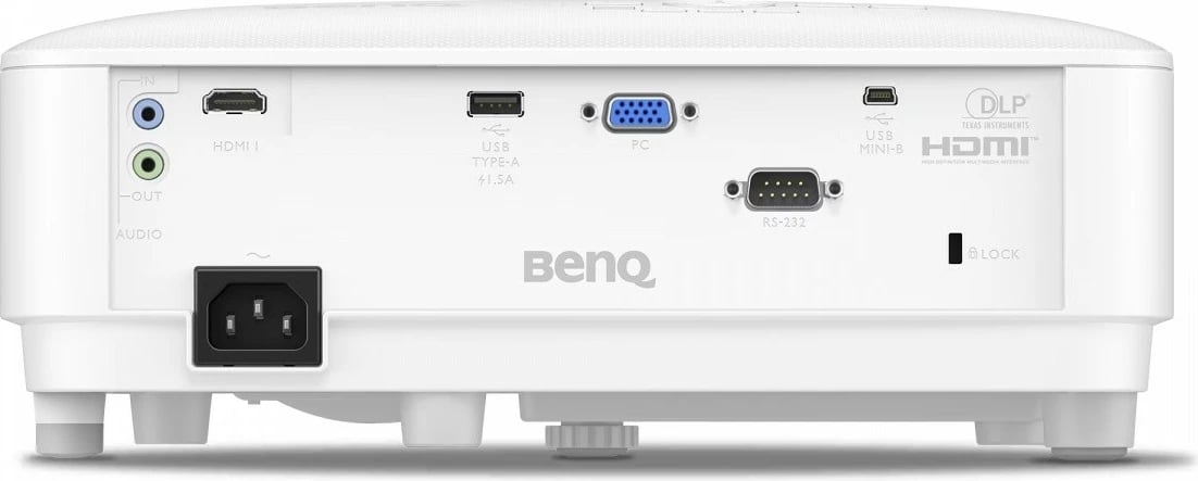 Projektor BenQ MW560C 4000 ANSI lumens WXGA 1280x800 DLP kontrast 20000:1 HDMI i bardhë