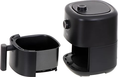 Fritezë me ajër, Adler AD 6310, 3 L, 80–200°C, timer 30 min, e zezë