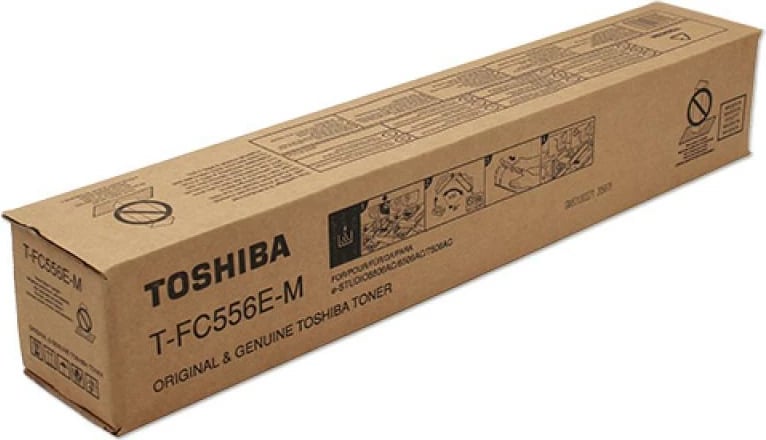 Toner Toshiba T-FC556E-M (TFC556EM), rendiment deri 24,000 faqe, magenta
