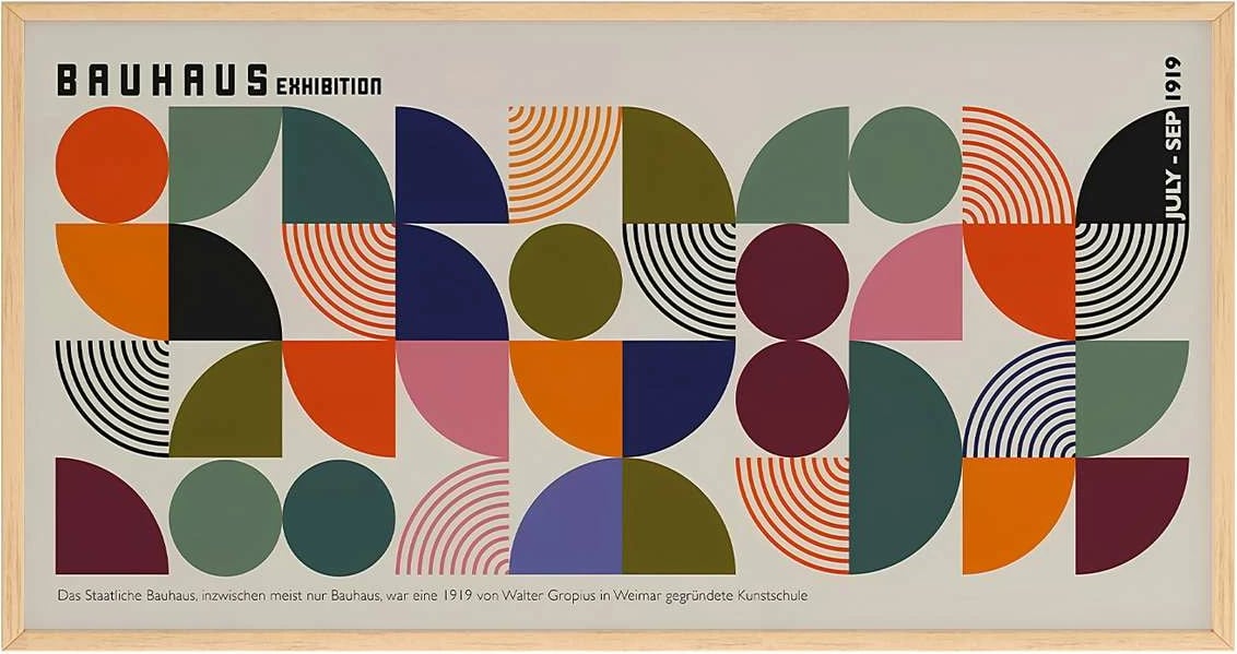 Pikturë dekorative me kornizë, Wallity, Artsmdfyty7-3370, shumëngjyrëshe, 33x70cm