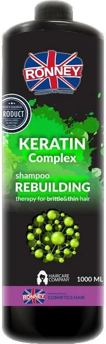 Shampon për femra Ronney Keratin Complex Professional Rebuilding, 1000ml