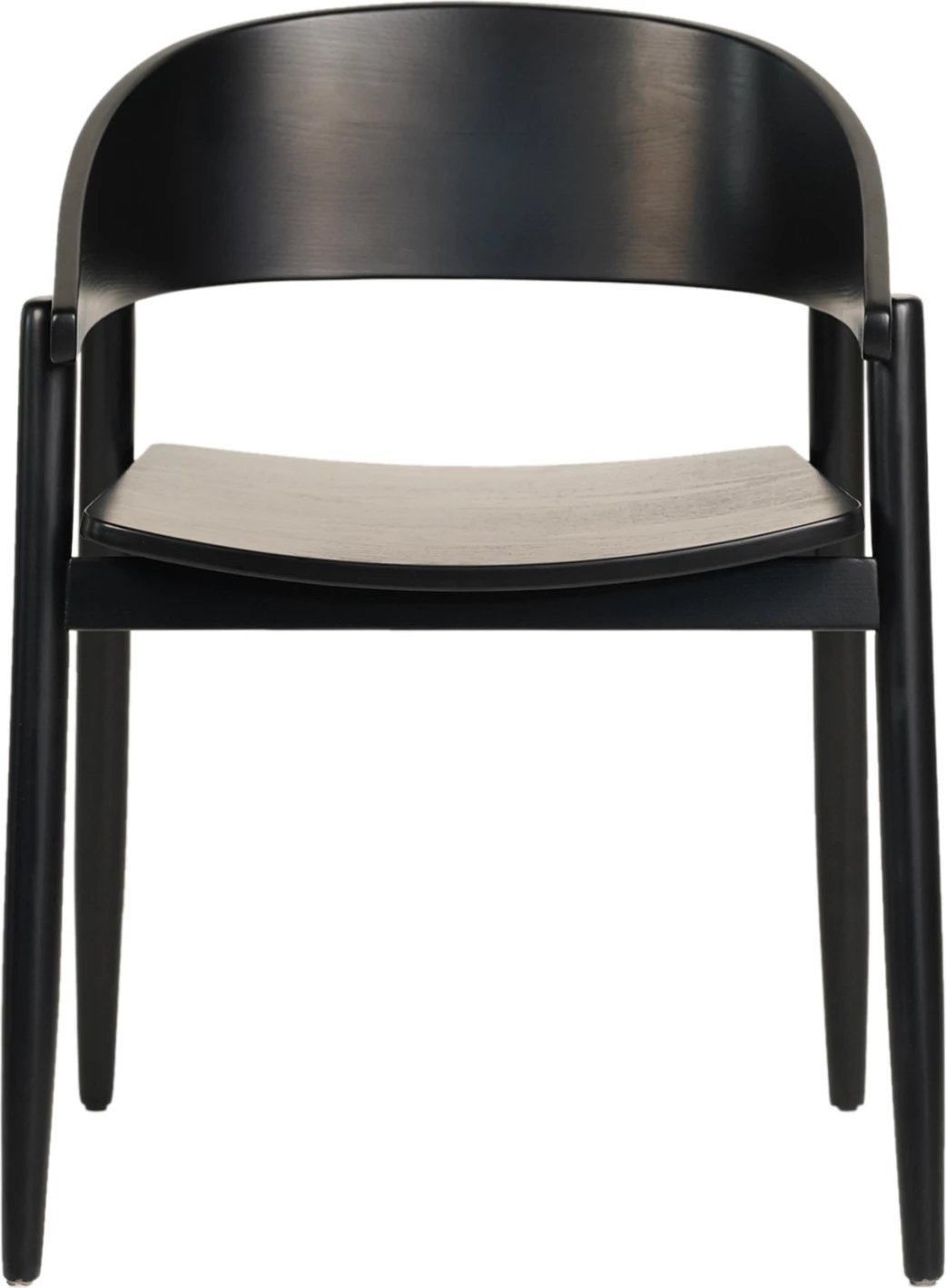 Karrige për ngrënie CANOP FH9950.02 dru frashëri ngjyrë e zezë 56,5x61x74H cm