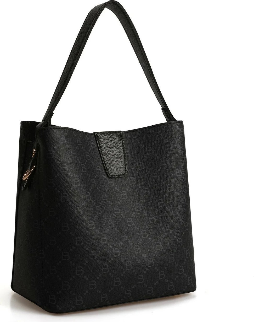 Çantë bucket Lucky Bees, 328 v2, e zezë, gri