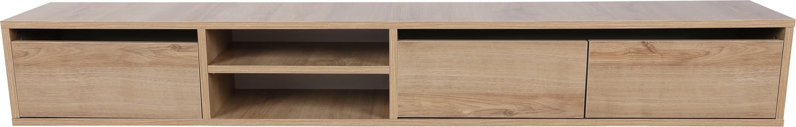 Komodë televizori Hanah Home, ngjyrë lisi, Rust