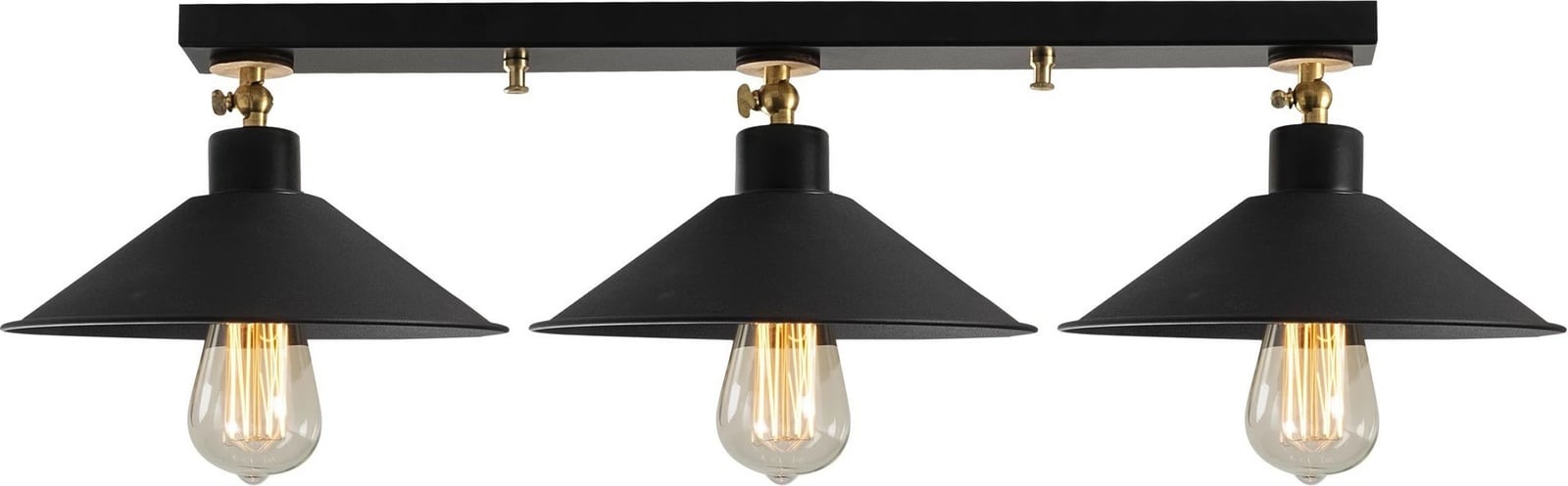 Llambë tavani moderne Opviq, Berceste - N-660, ngjyrë e zezë