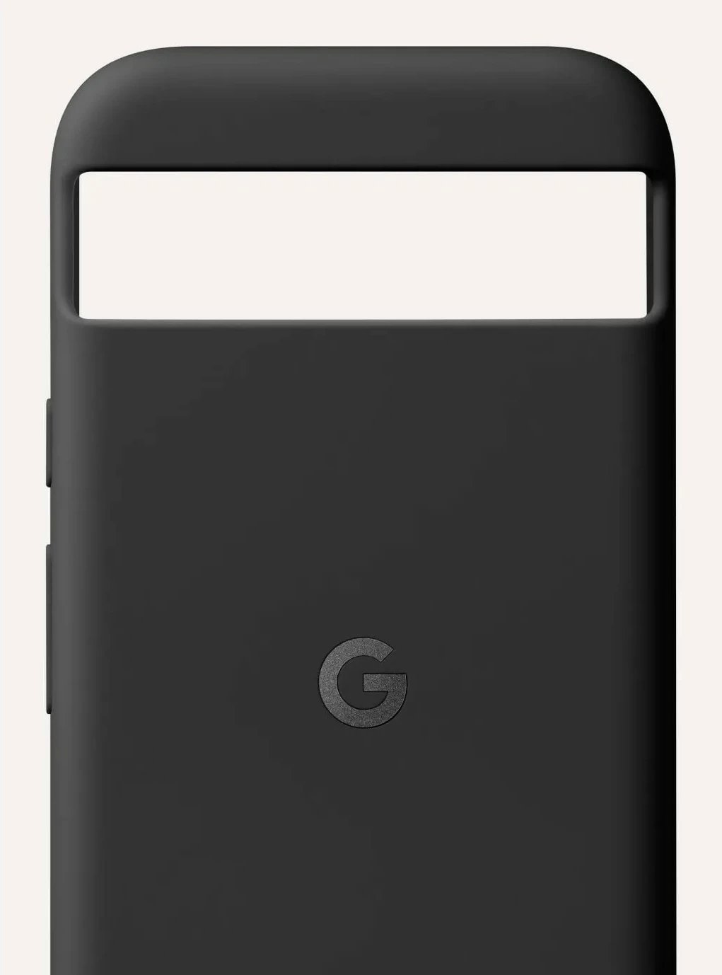 Mbështjellës Google Pixel 8a, polikarbonat/silikon, Obsidian