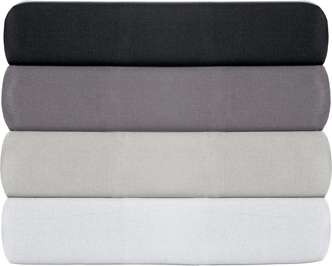 Set jastëkësh Oxford (2 copë), ngjyrë gri e errët, L'essentiel, 70