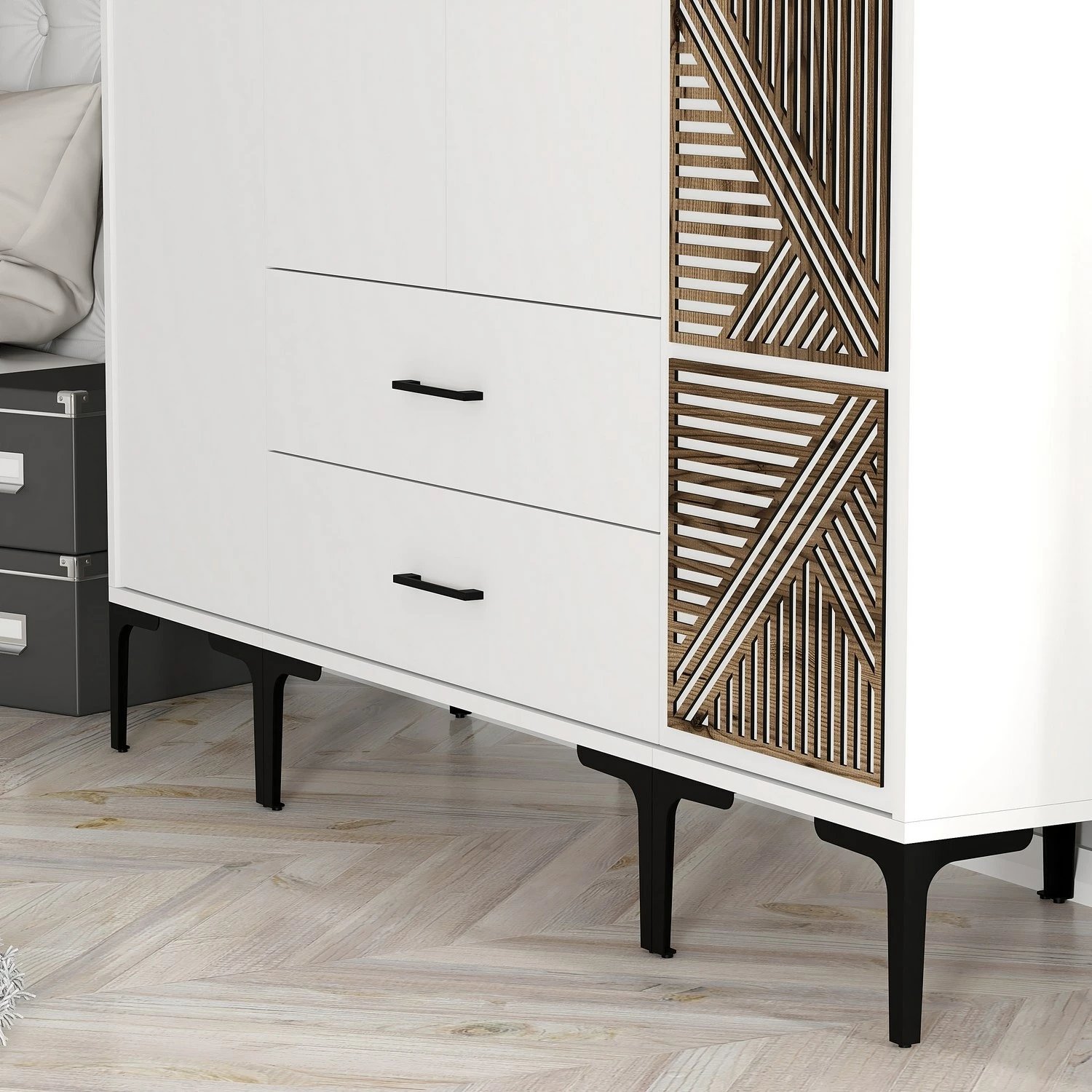 Dollap Skye Decor, Kumsal STP, i bardhë