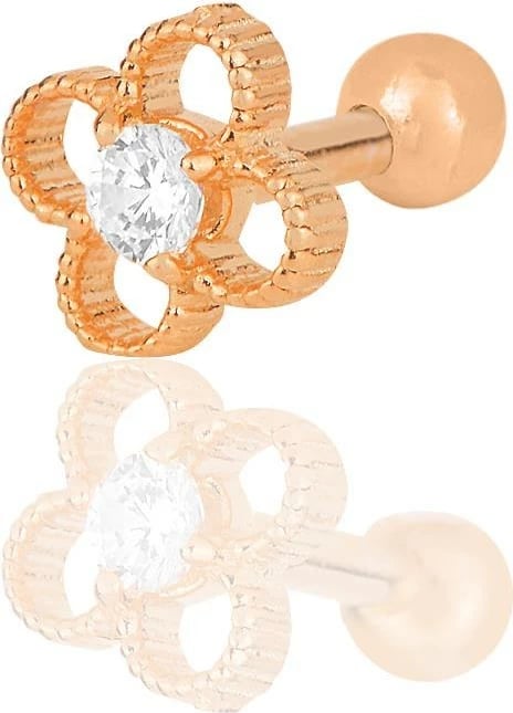 Piercing argjendi, ngjyrë rozë ari, Jumeon, SGTL12200