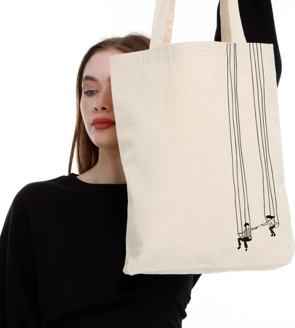 Tote bag Zoozie Bags, krem, 1195