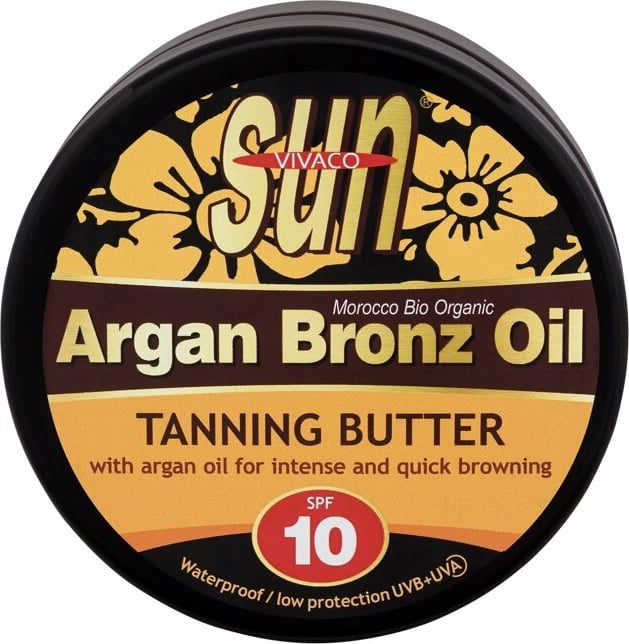 Losion për trup Vivaco Sun Argan Bronz Oil Tanning Butter SPF10, 200ml