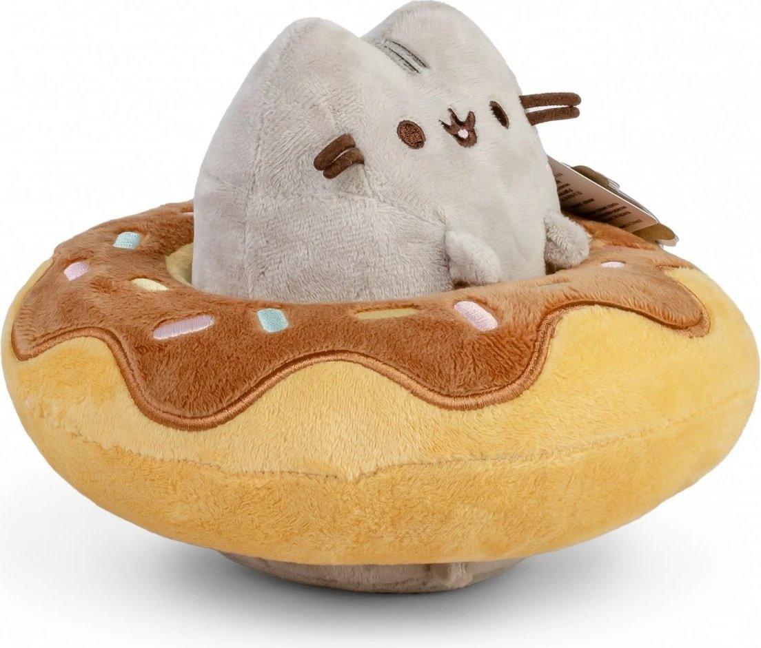 Maskotë pelushi Pusheen Daffi P-248, 18cm, kafe/gri/verdhe