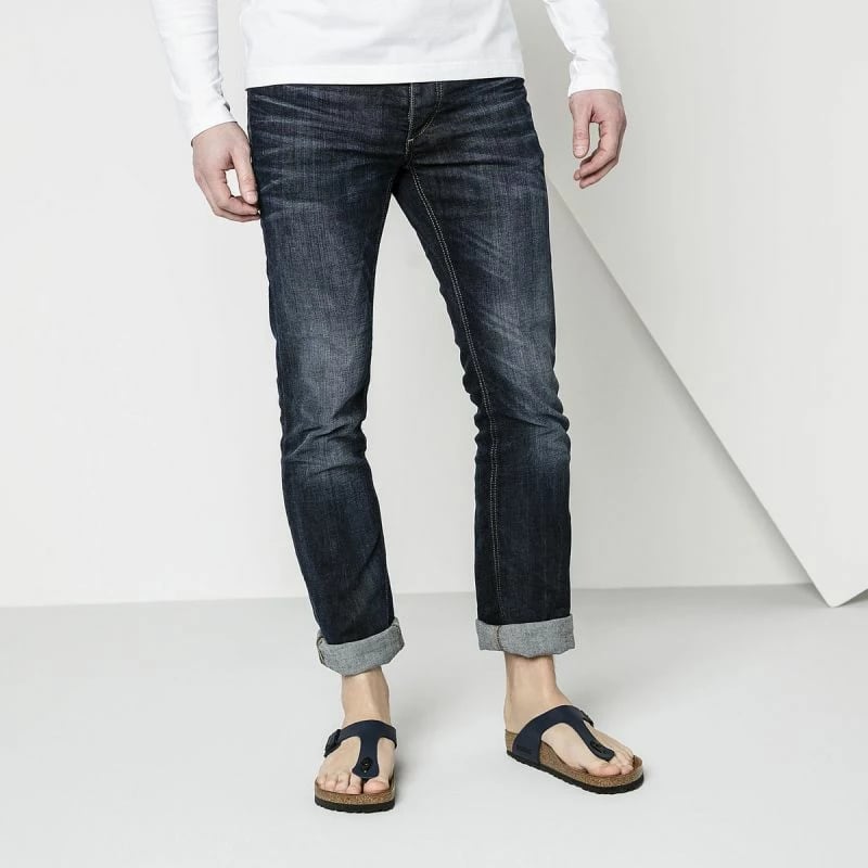 Sandale flip-flop për meshkuj Birkenstock, të kaltra