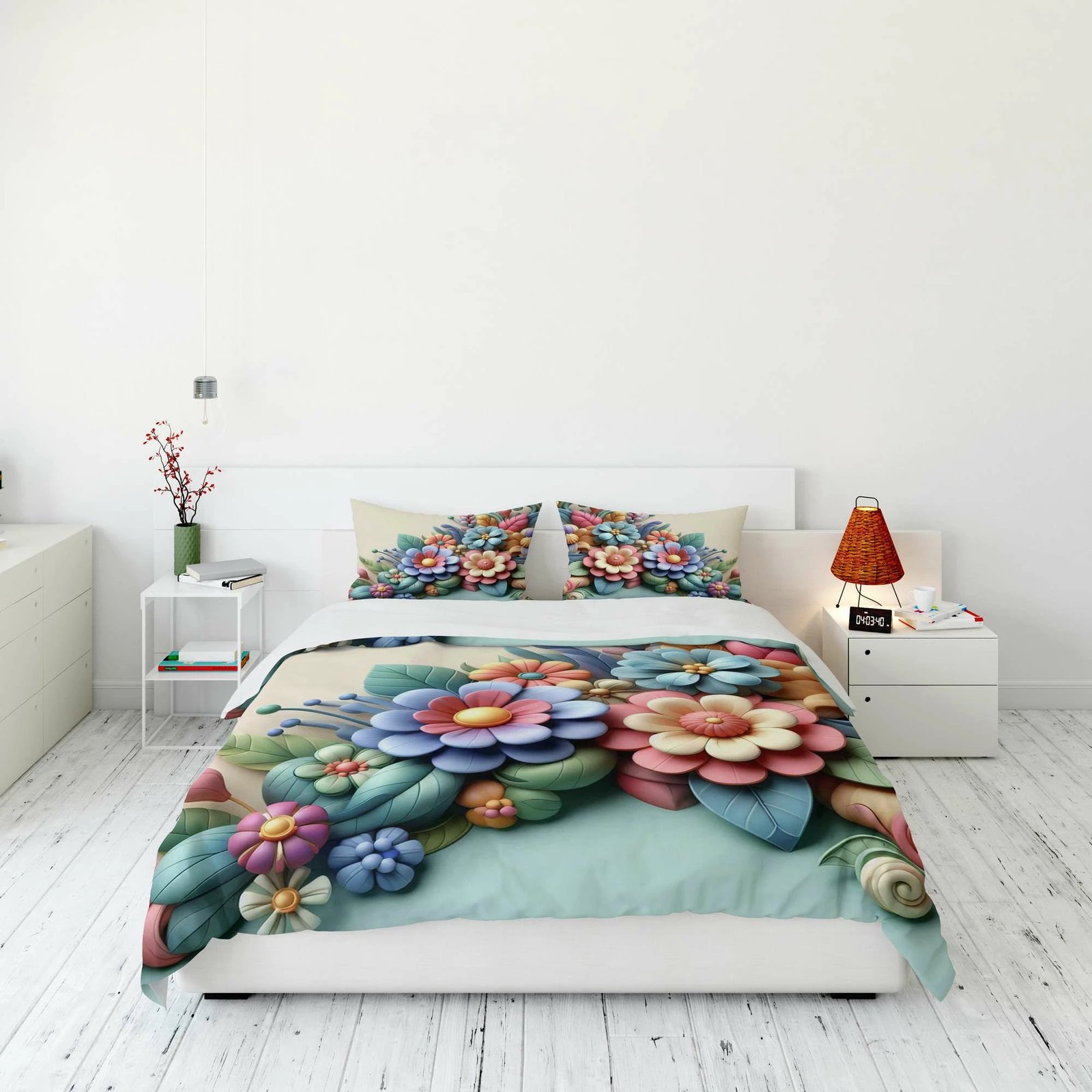 Set mbulesë për jorgan dopio, L'essentiel, FLW_DVT25-2