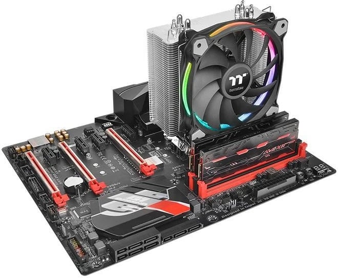 Ftohës CPU Thermaltake Riing Silent 12 RGB Edition Sync, 120mm, TDP 150W Ftohës CPU Thermaltake Riing Silent 12 RGB Edition Sync, 120mm, TDP 150W