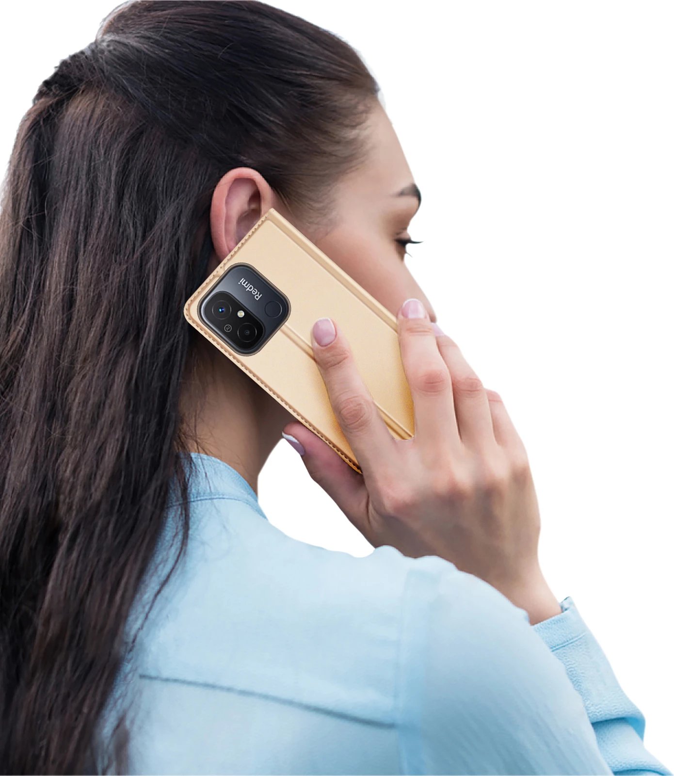 Mbështjellës Dux Ducis Skin Pro për Xiaomi Redmi 11A / Poco C55 / Redmi 12C, me kapak, xhep kartele, gold Mbështjellës Dux Ducis Skin Pro për Xiaomi Redmi 11A / Poco C55 / Redmi 12C, me kapak, xhep kartele, gold