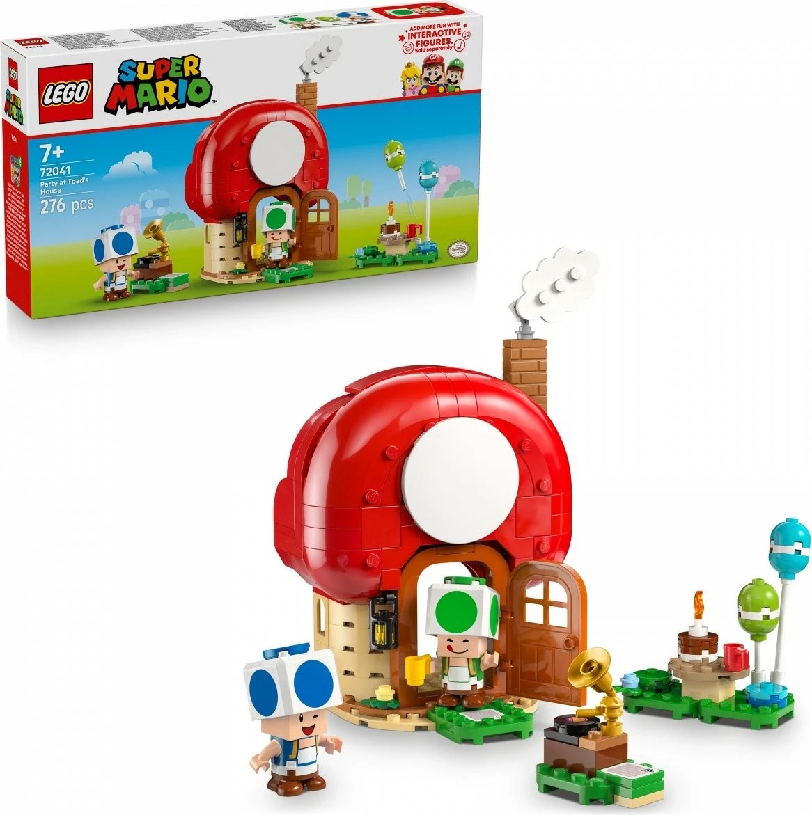 Set LEGO Super Mario 72041 Toad and Housewarming, 276 pjesë