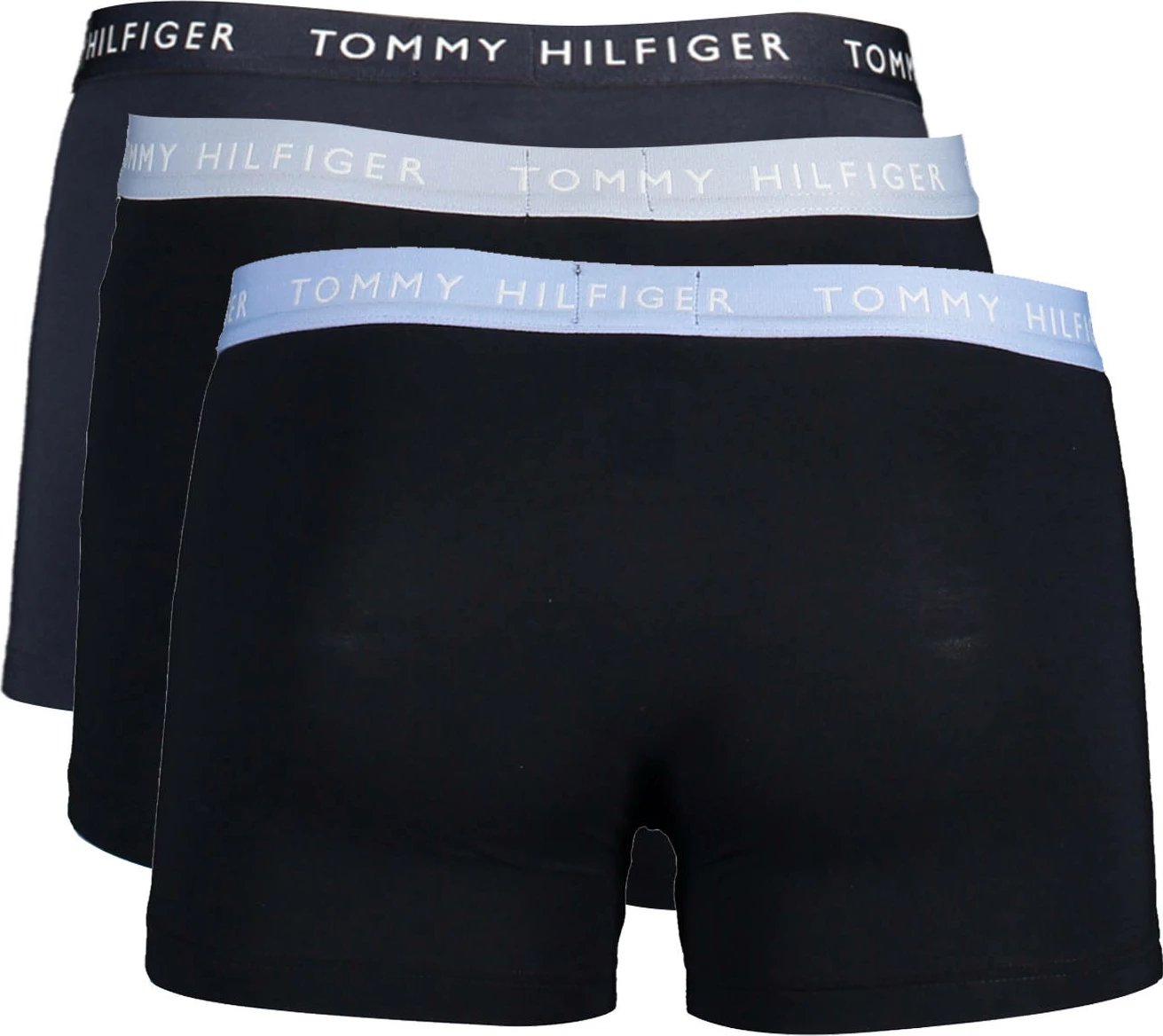 Të brendshme për meshkuj TOMMY HILFIGER tri-pack, të zeza