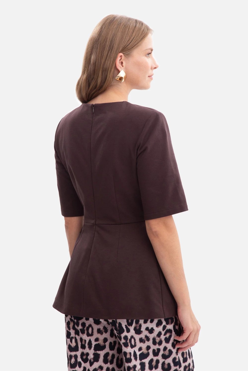 Bluzë për femra BeWear 218644, kafe