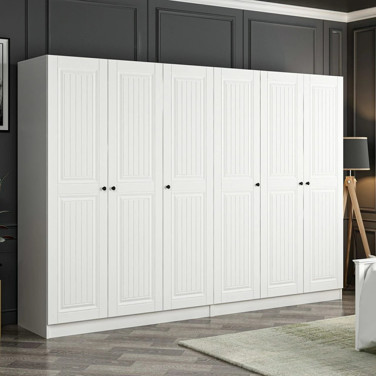 Dollap i bardhë për rroba, Skye Decor, Kale - 4775