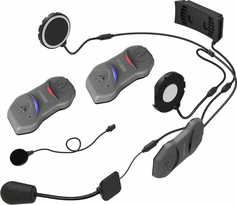 Interkom motoçiklete SENA për meshkuj, gri