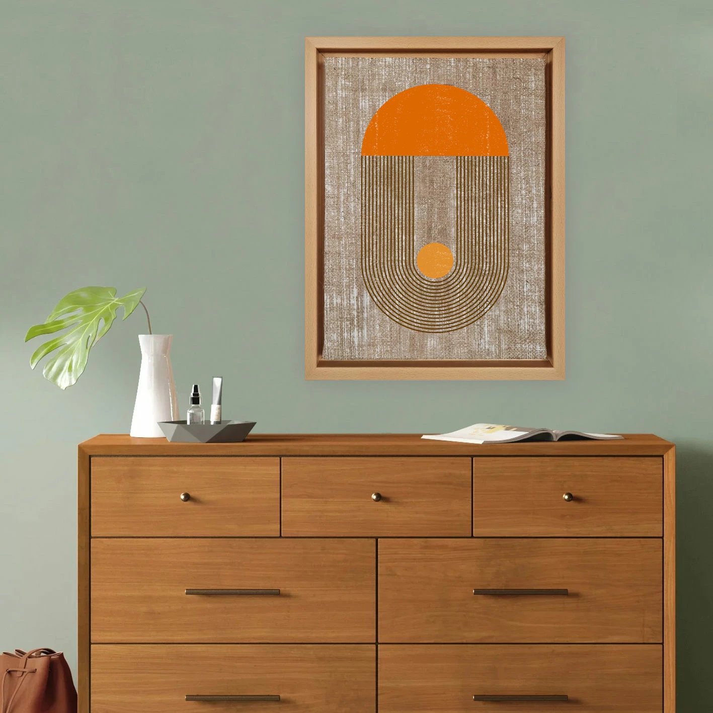 Pikturë dekorative në kanavacë, shumëngjyrëshe, Wallity, LNJ4319360938103 - 96136, 96x136cm