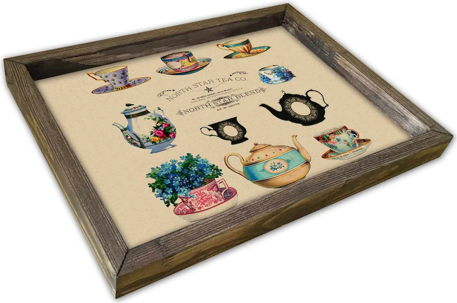 Tabaka Aberto Design, AT-007, shumëngjyrëshe, 30x40cm