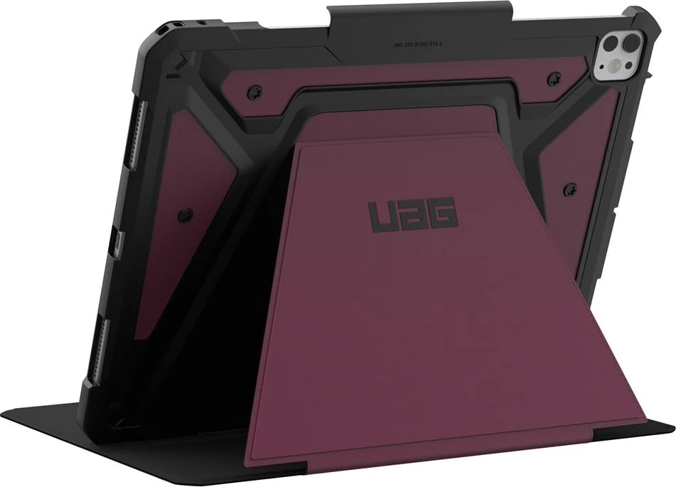 Mbështjellës folio Urban Armor Gear Metropolis SE për iPad Pro 13" (7th Gen, 2024, M4), burgundy