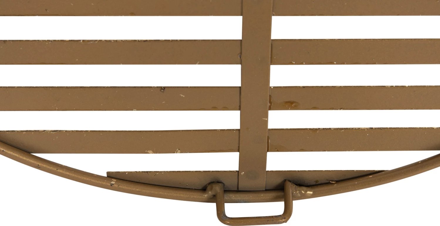 Dekor muri FH4210 metalik, ngjyrë kafe-ari, 125x39H cm