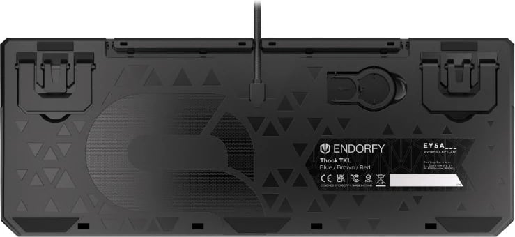 Tastierë Endorfy Thock TKL EY5A001 - USB,  e zezë