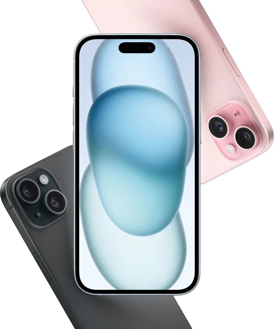 Apple iPhone 15 Plus, 6.7", 128GB, black