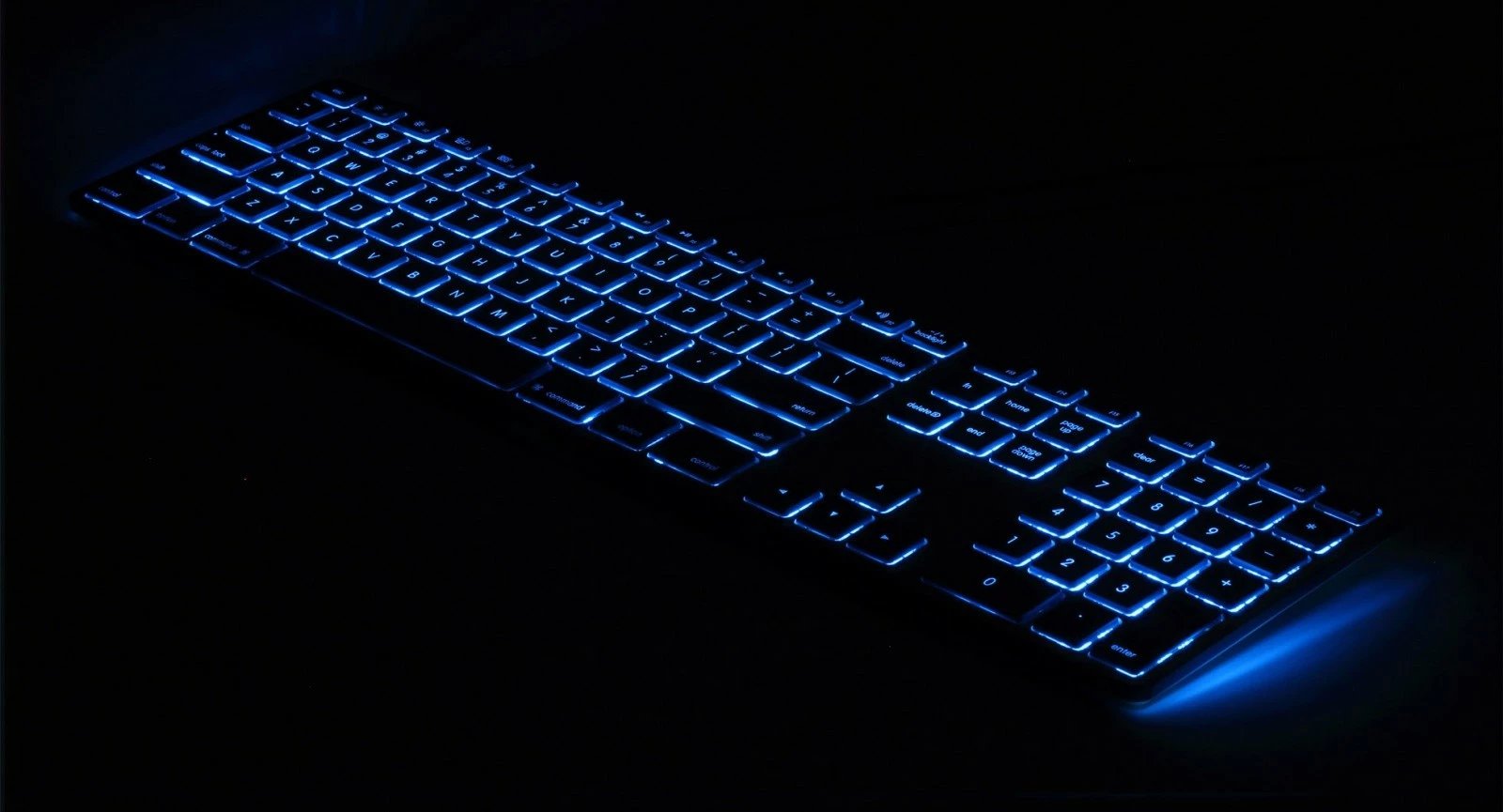 Tastierë Matias FK318L për Mac, alumini, me ndriçim RGB, Gri