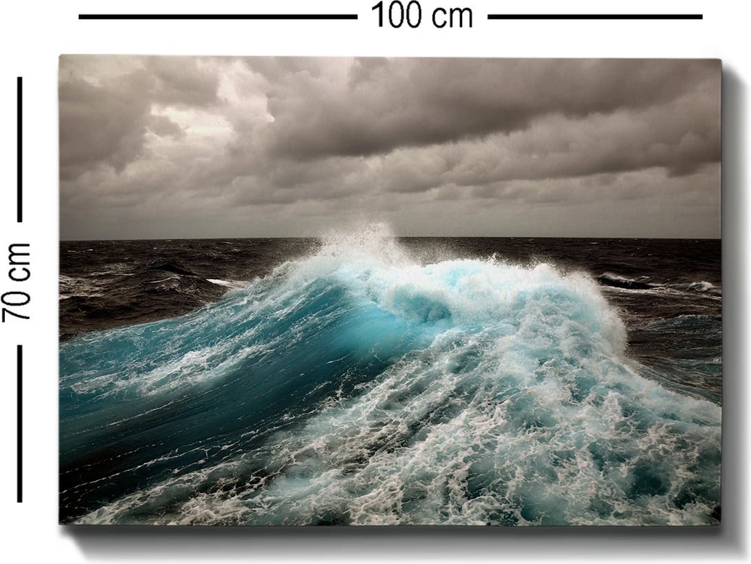 Pikturë dekorative në kanavacë, Wallity, shumëngjyrëshe, 70x100cm