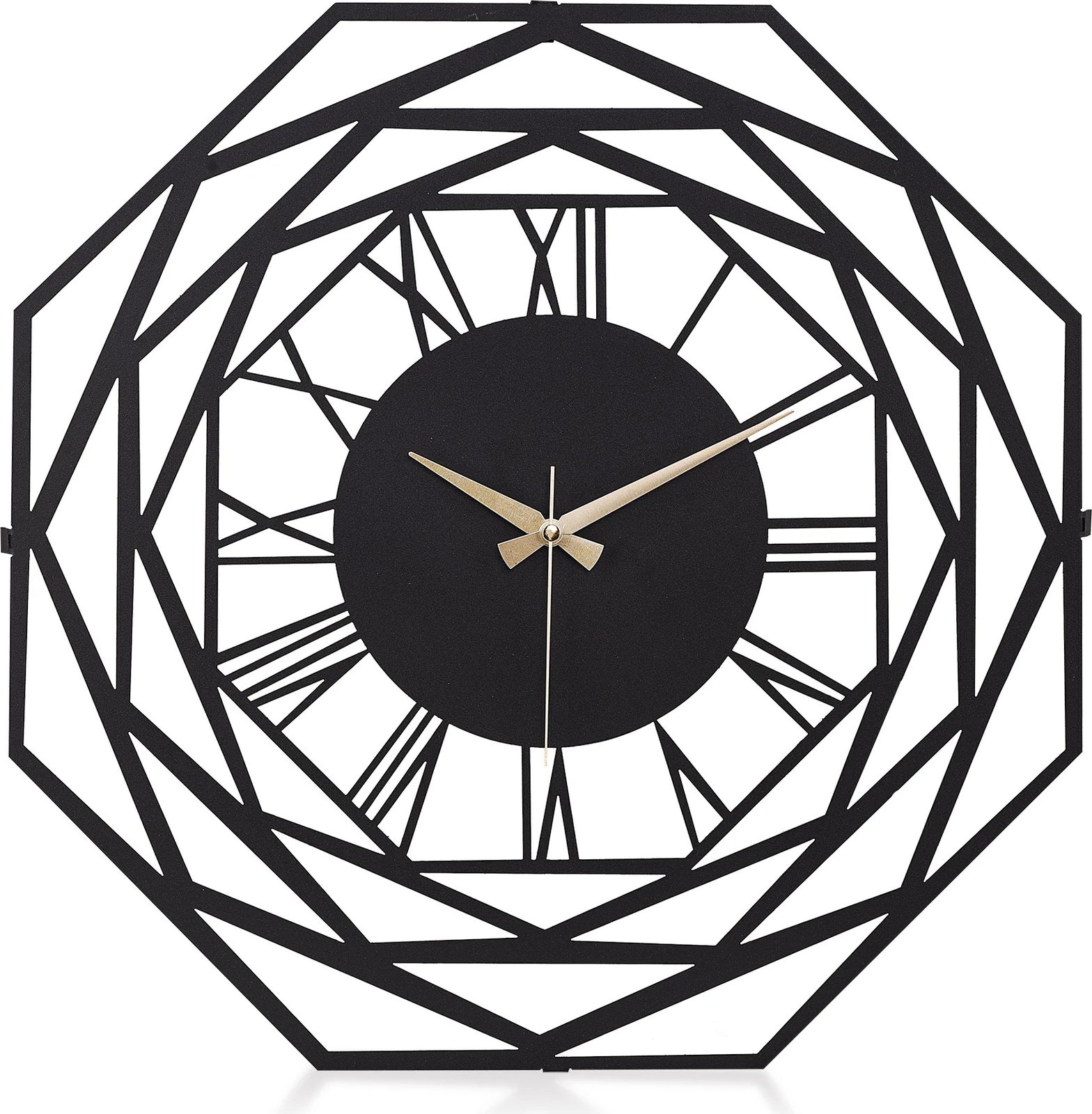 Orë muri dekorative metalike Wallity, Repido New, e zezë