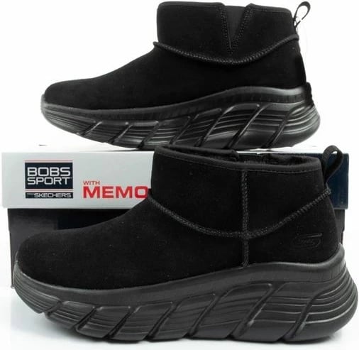 Çizme dimri për femra Skechers, të zeza