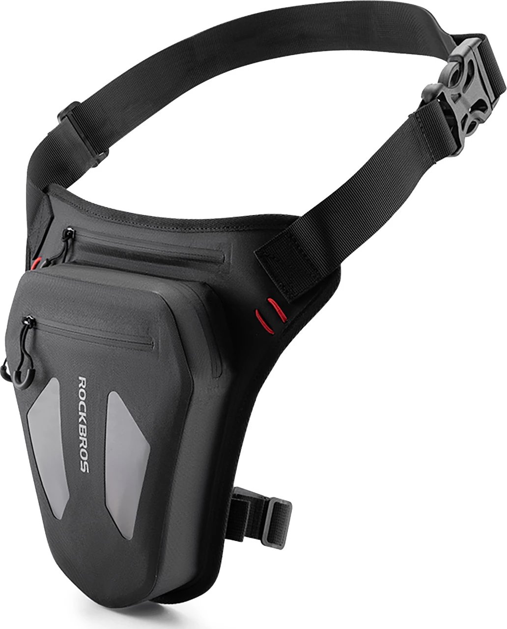 Çantë kofshe/bele Rockbros 3017001801, 1L, TPU, e zezë