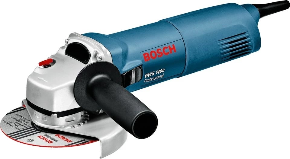 Grinder Bosch GWS 1400, 12.5 cm, 1400 W, Blu