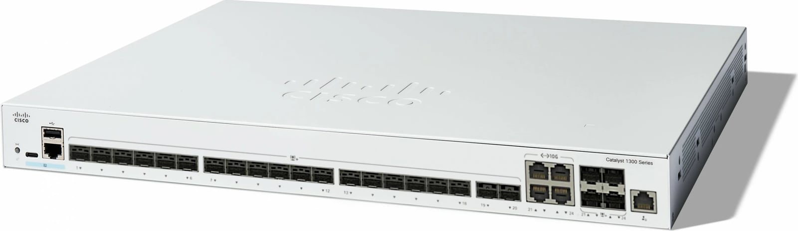 Switch Cisco Catalyst C1300-24XS, Managed, L2/L3, Rack mounting